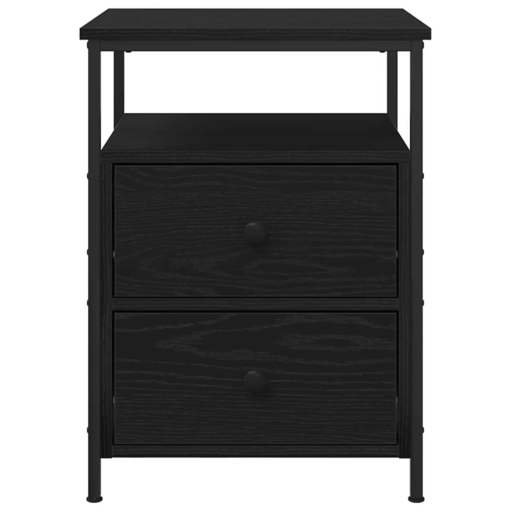 Cabinet de noptieră cu sertar Stejar negru 44 x 45 x 60 cm GartenMobel Dekor