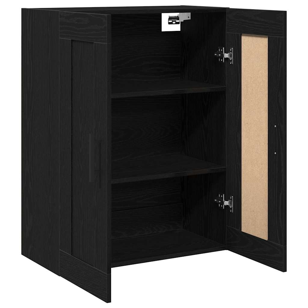 Cabinet suspendat Stejar negru 69.5 x 34 x 90 cm Lemn compozit GartenMobel Dekor