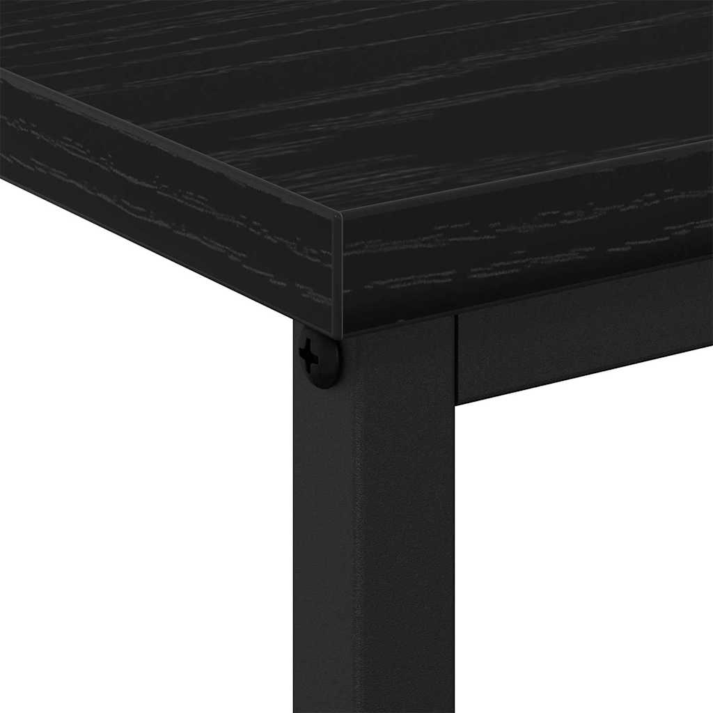 Dulap de noapte 2 pcs Stejar negru 41 x 31 x 80 cm GartenMobel Dekor