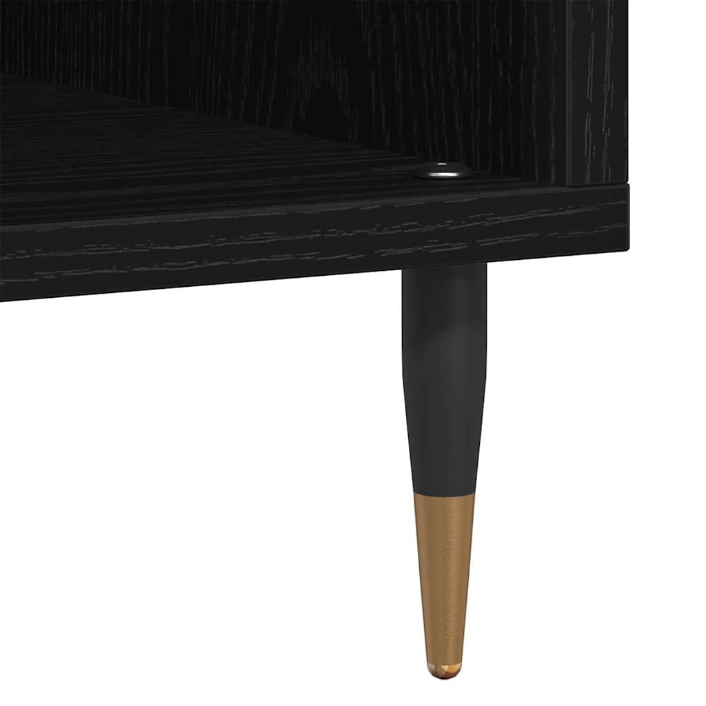 Dulap pentru discuri de vinil Stejar negru 100 x 38 x 48 cm GartenMobel Dekor