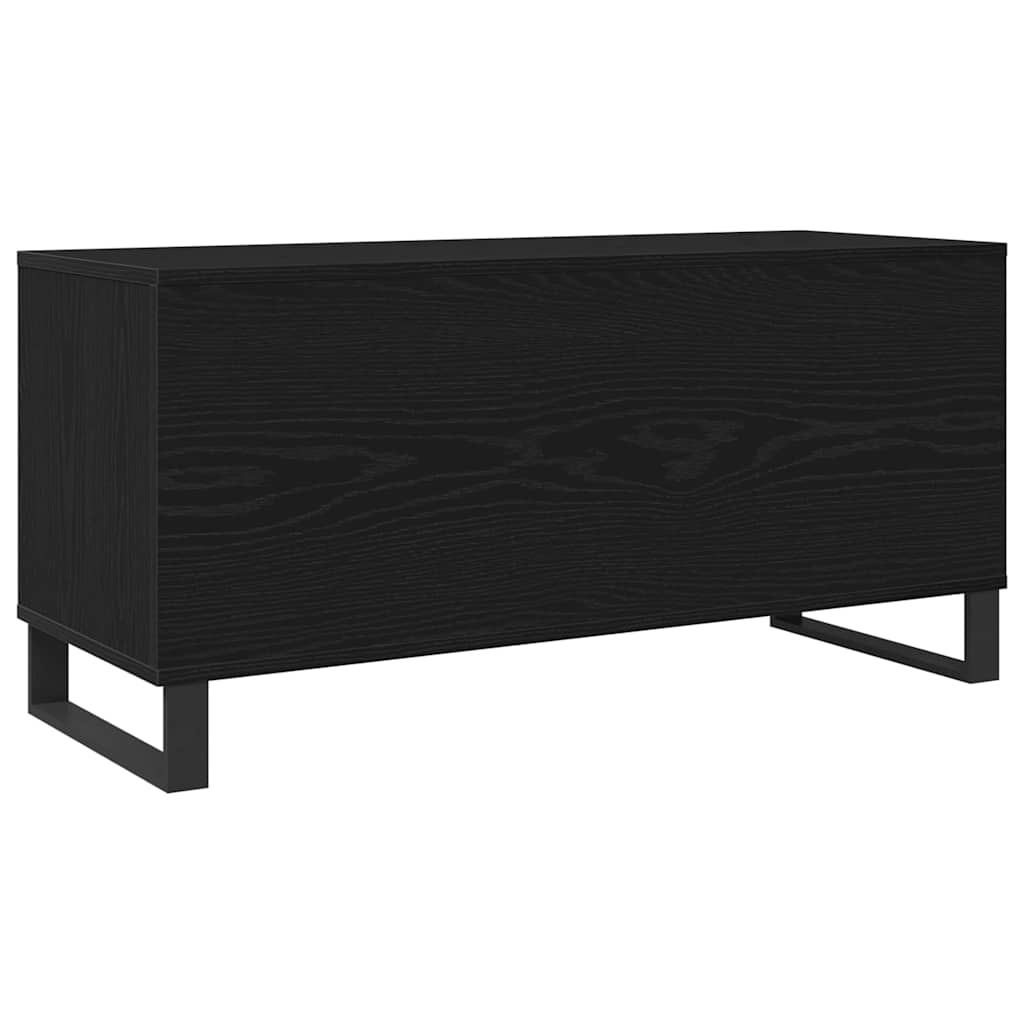 Dulap pentru discuri de vinil Stejar negru 100 x 38 x 48 cm GartenMobel Dekor
