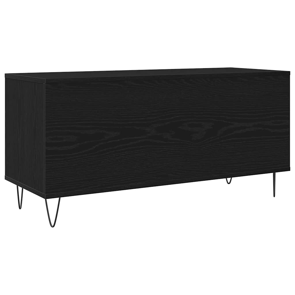 Dulap pentru discuri de vinil Stejar negru 100 x 38 x 48 cm GartenMobel Dekor