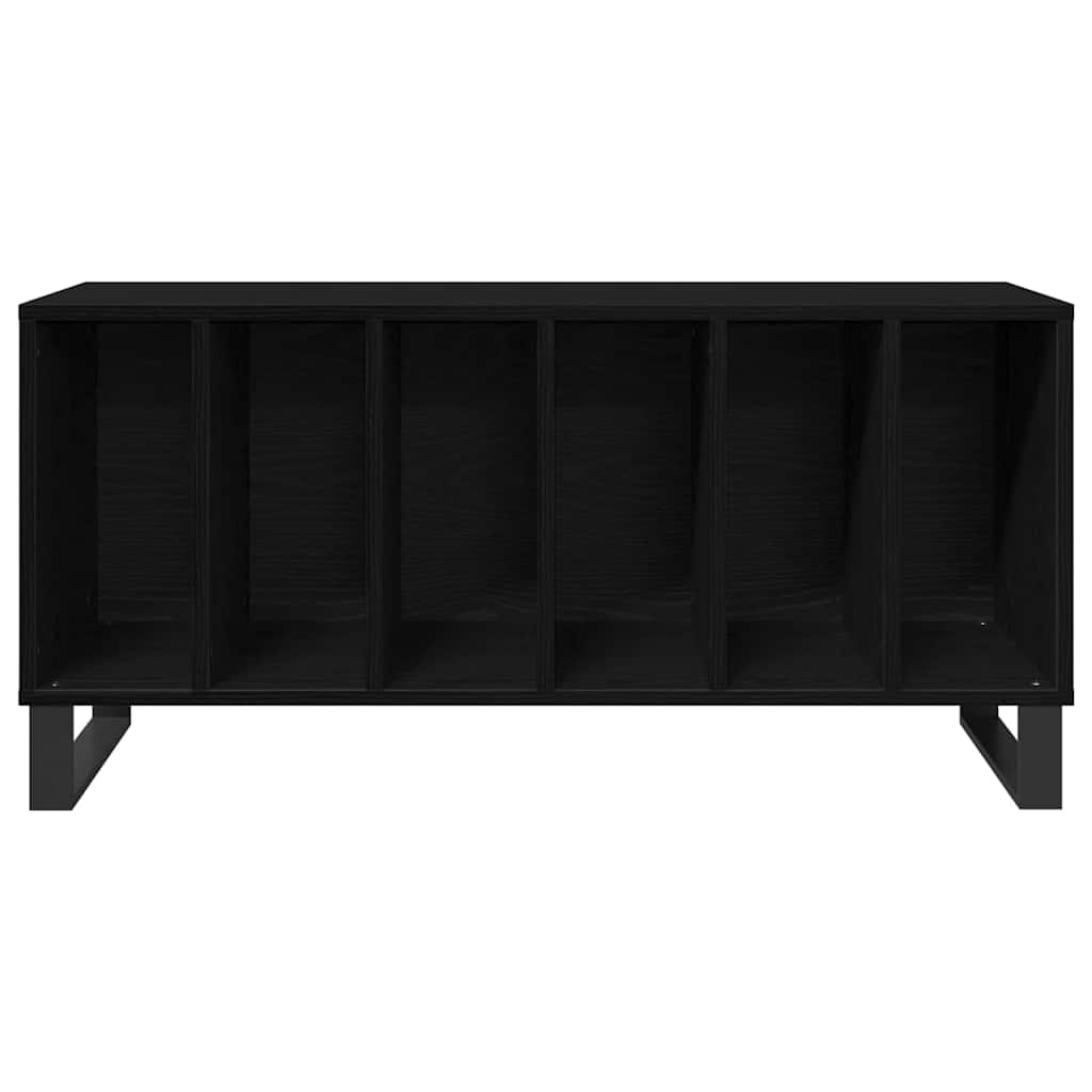 Dulap pentru discuri de vinil Stejar negru 100 x 38 x 48 cm GartenMobel Dekor