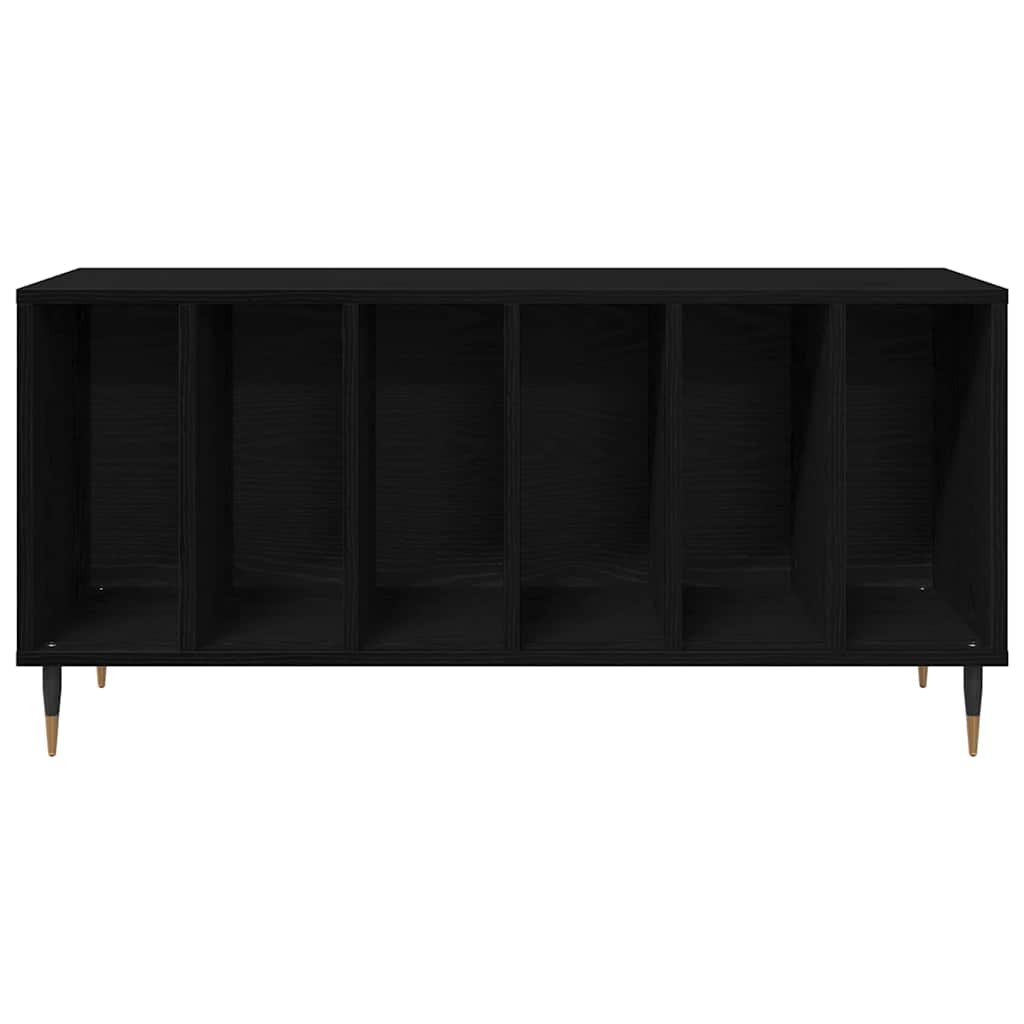 Dulap pentru discuri de vinil Stejar negru 100 x 38 x 48 cm GartenMobel Dekor
