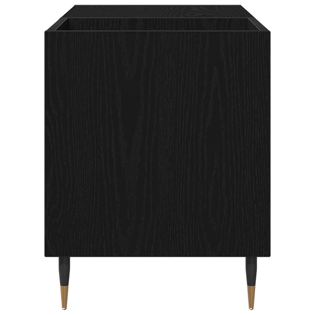 Dulap pentru discuri de vinil Stejar negru 85 x 38 x 48 cm GartenMobel Dekor