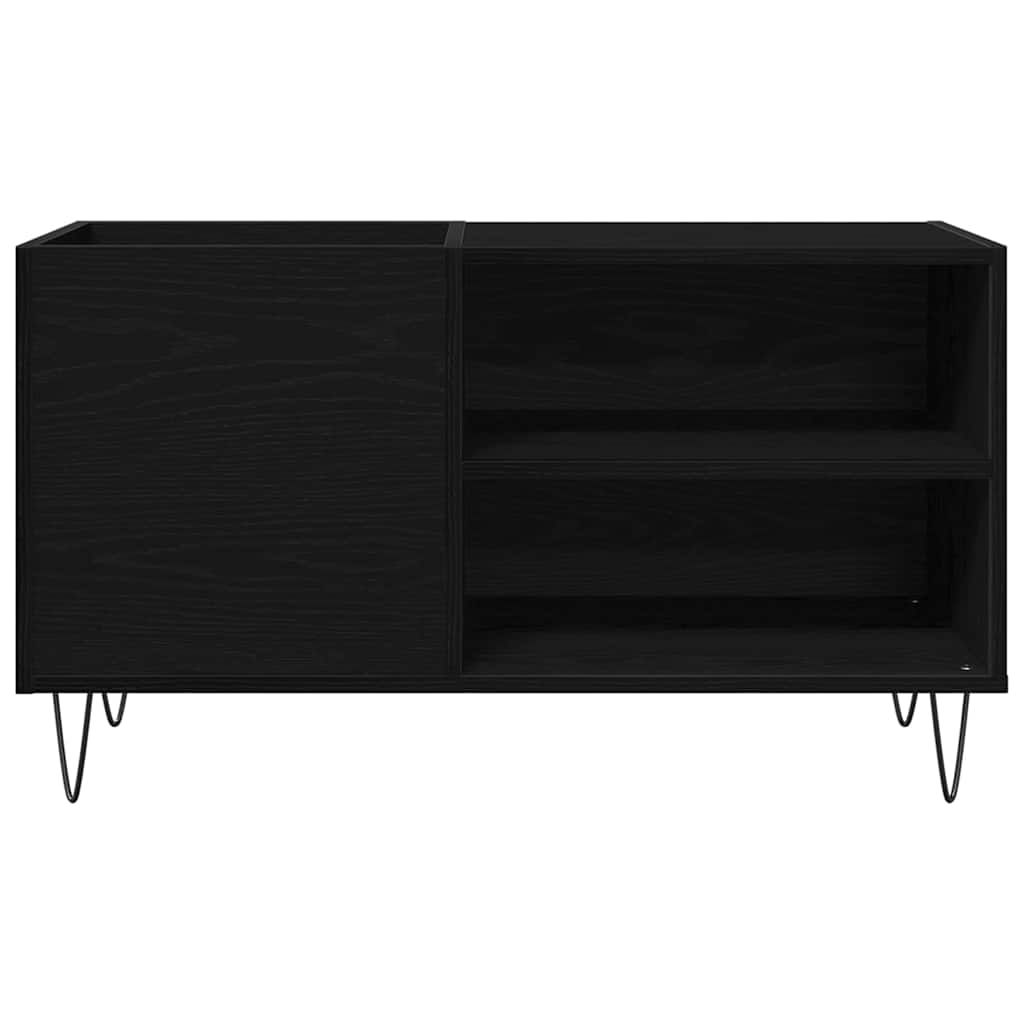 Dulap pentru discuri de vinil Stejar negru 85 x 38 x 48 cm GartenMobel Dekor