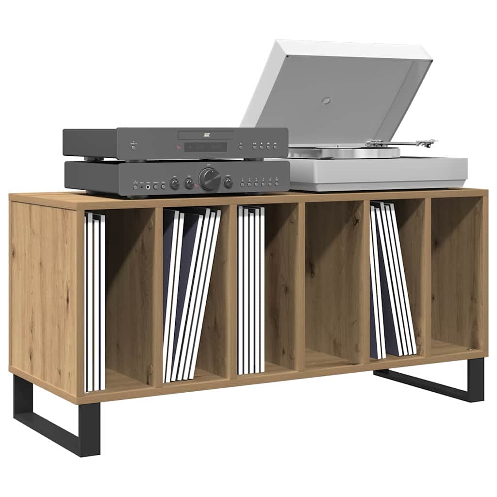 Dulap pentru discuri de vinil stejar artizanal 100 x 38 x 48 cm GartenMobel Dekor