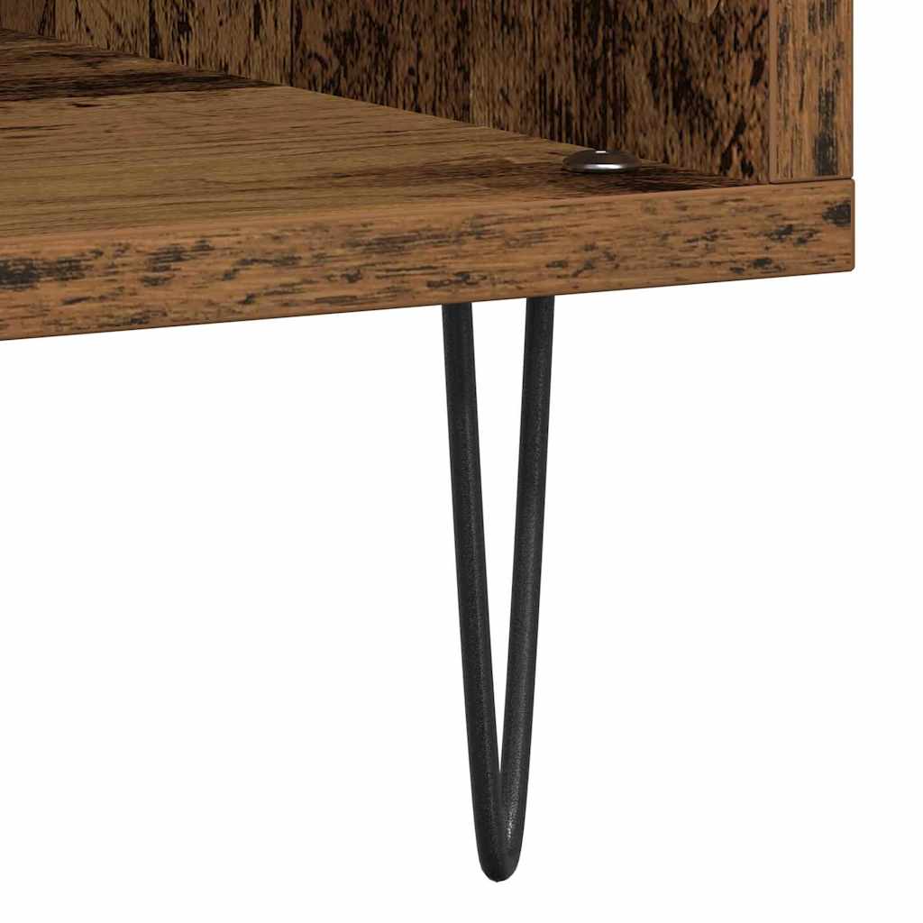 Dulap pentru discuri de vinil stejar artizanal 100 x 38 x 48 cm GartenMobel Dekor