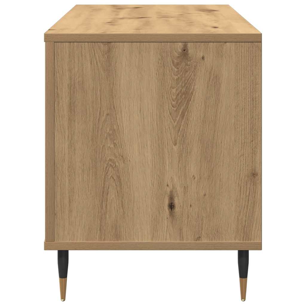 Dulap pentru discuri de vinil stejar artizanal 100 x 38 x 48 cm GartenMobel Dekor