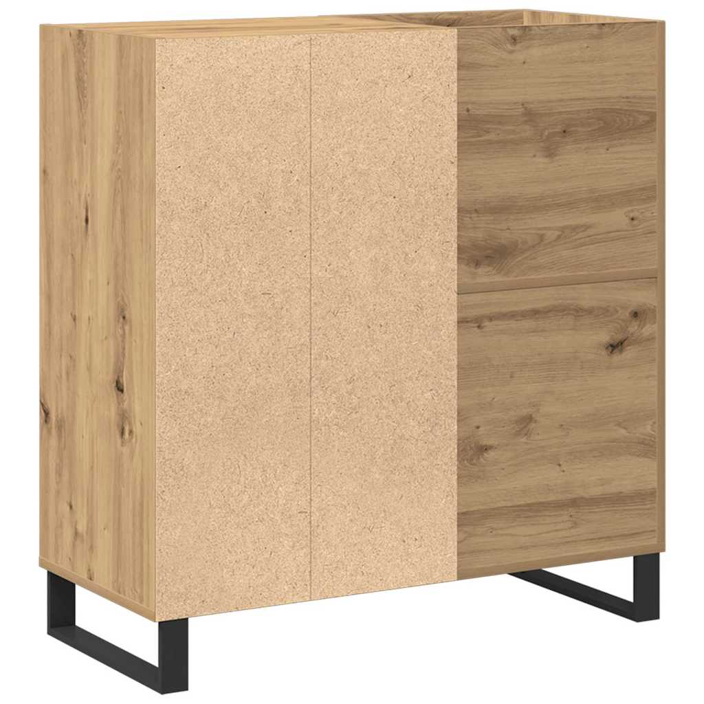 Dulap pentru discuri de vinil stejar artizanal 85 x 38 x 89 cm GartenMobel Dekor