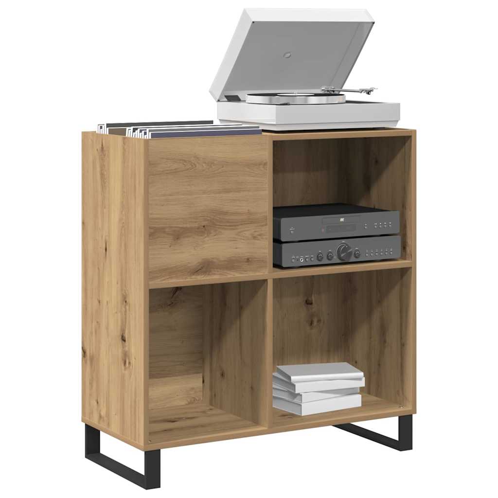 Dulap pentru discuri de vinil stejar artizanal 85 x 38 x 89 cm GartenMobel Dekor