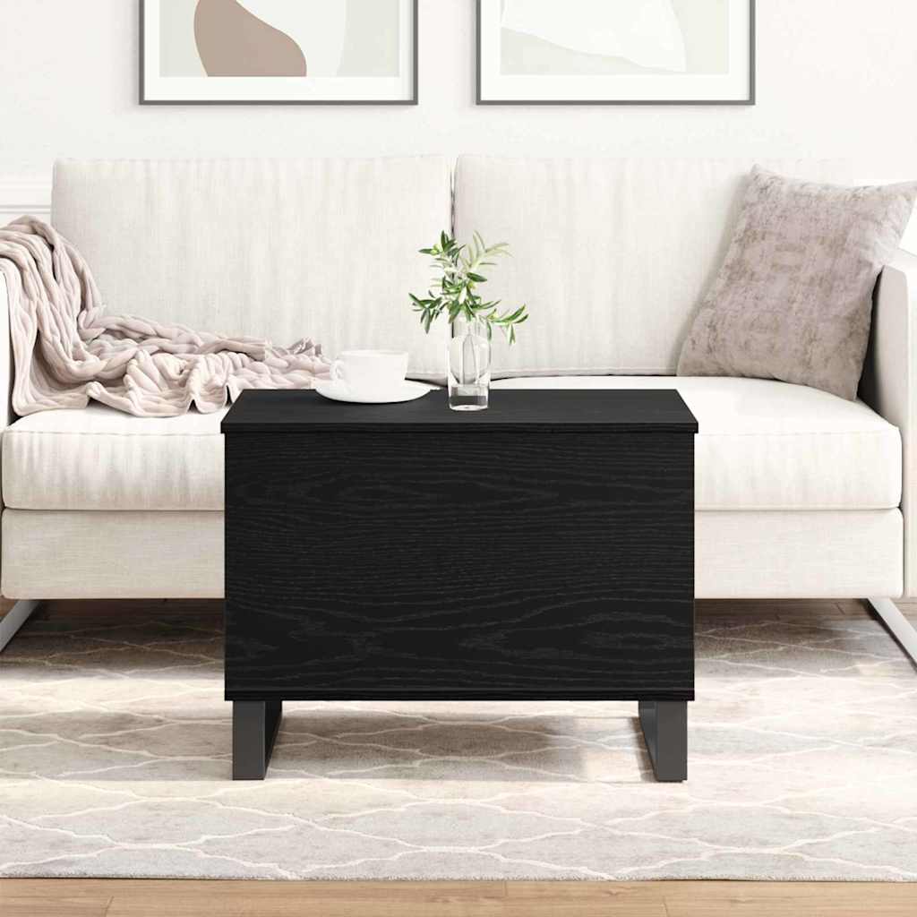 Masă de Cafea Stejar negru 60 x 44.5 x 45 cm Lemn compozit GartenMobel Dekor
