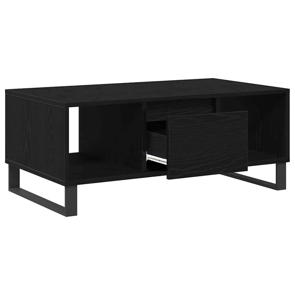 Masă de Cafea Stejar negru 90 x 50 x 36.5 cm Lemn compozit GartenMobel Dekor