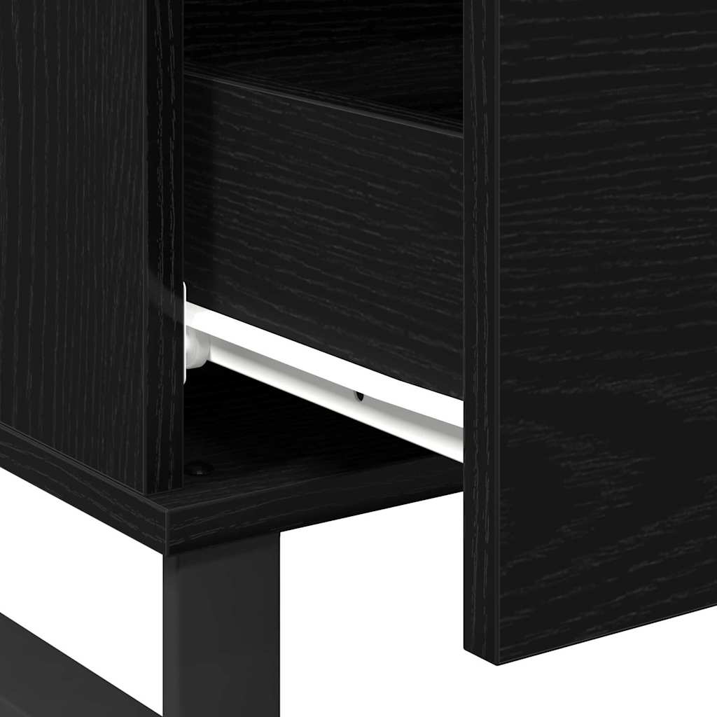 Masă de Cafea Stejar negru 90 x 50 x 36.5 cm Lemn compozit GartenMobel Dekor
