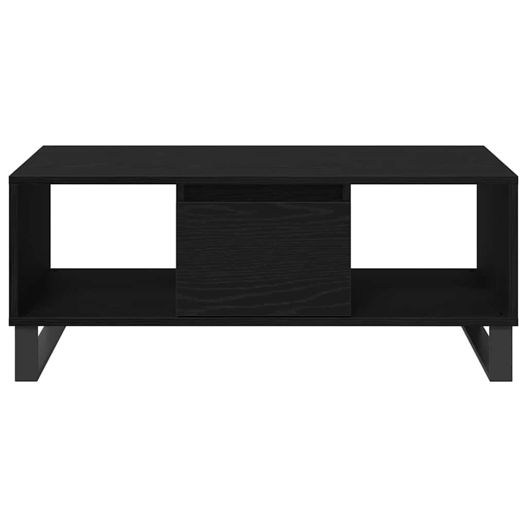 Masă de Cafea Stejar negru 90 x 50 x 36.5 cm Lemn compozit GartenMobel Dekor