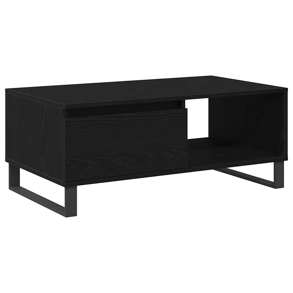 Masă de Cafea Stejar negru 90 x 50 x 36.5 cm Lemn compozit GartenMobel Dekor