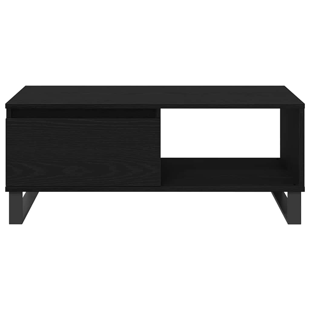 Masă de Cafea Stejar negru 90 x 50 x 36.5 cm Lemn compozit GartenMobel Dekor