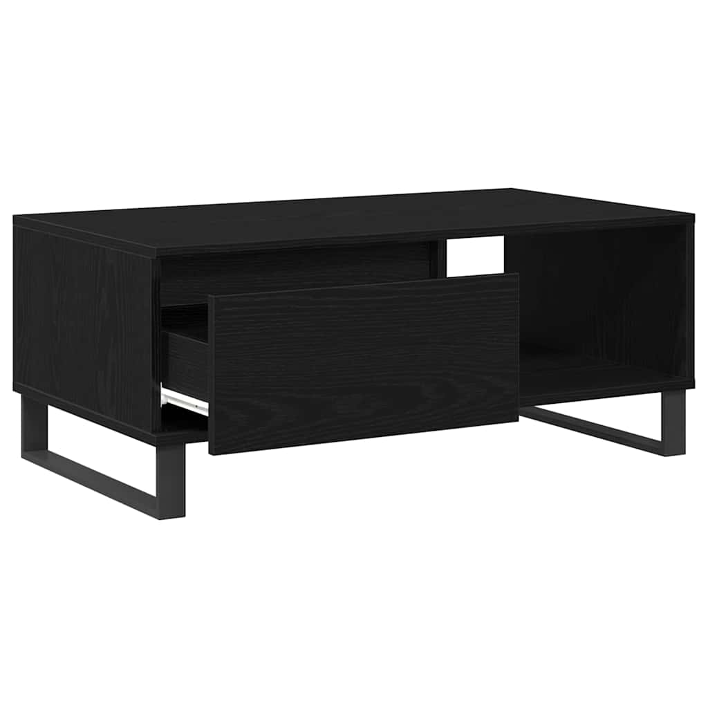 Masă de Cafea Stejar negru 90 x 50 x 36.5 cm Lemn compozit GartenMobel Dekor