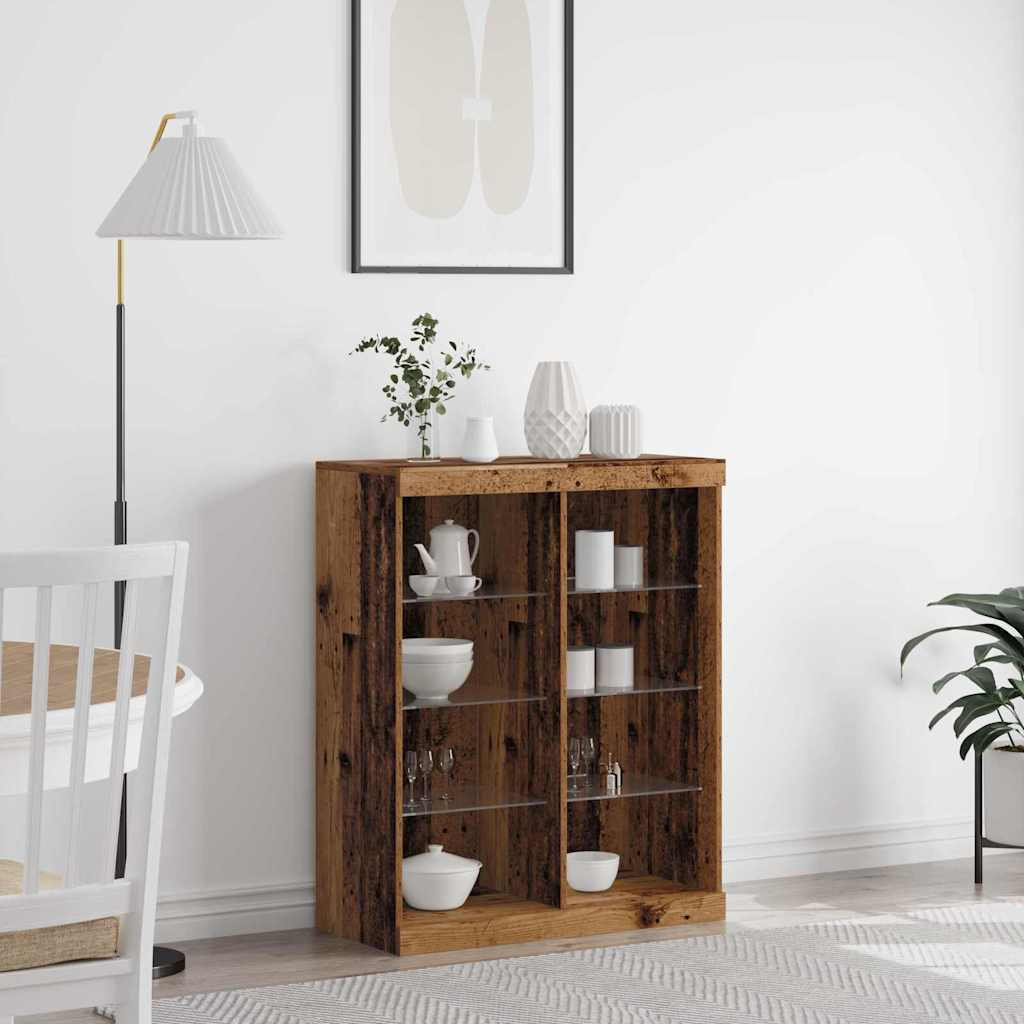 Bufet Lemn vechi 41 x 37 x 100 cm Lemn compozit GartenMobel Dekor