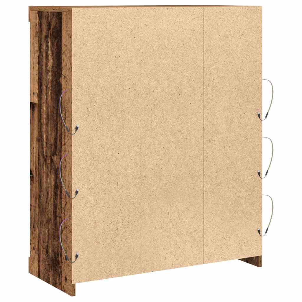 Bufet Lemn vechi 41 x 37 x 100 cm Lemn compozit GartenMobel Dekor