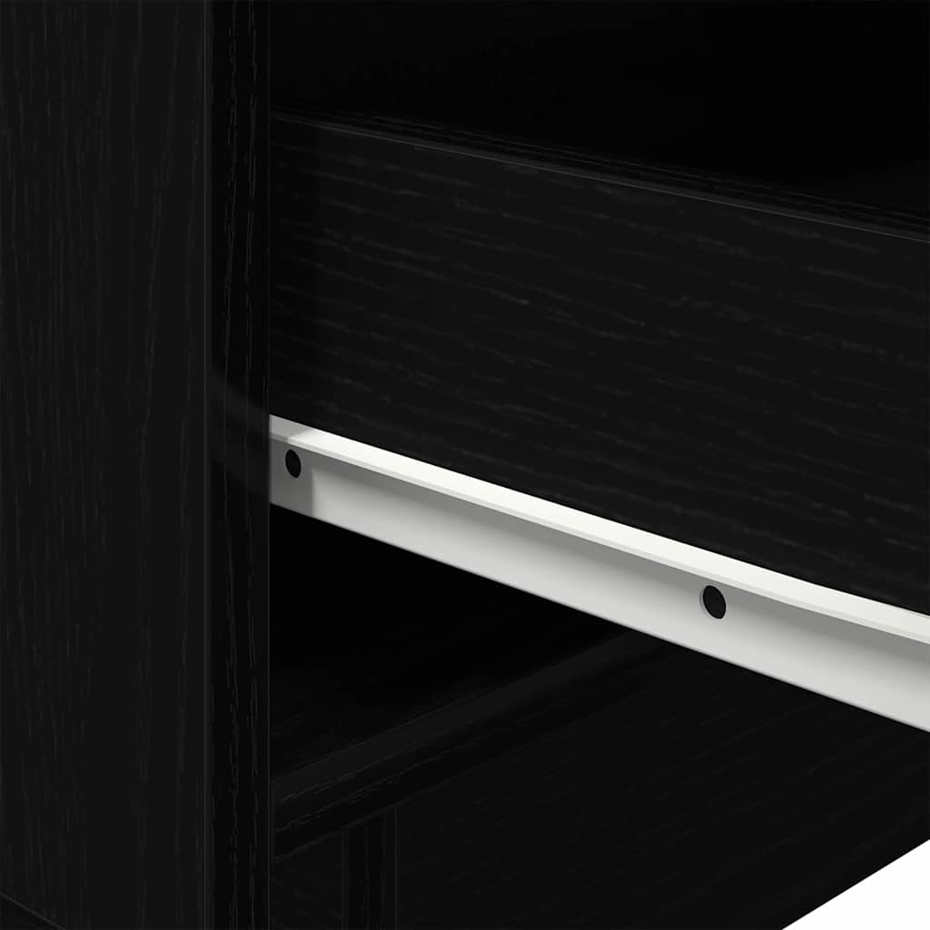 Dulap de noapte cu sertar Stejar negru GartenMobel Dekor