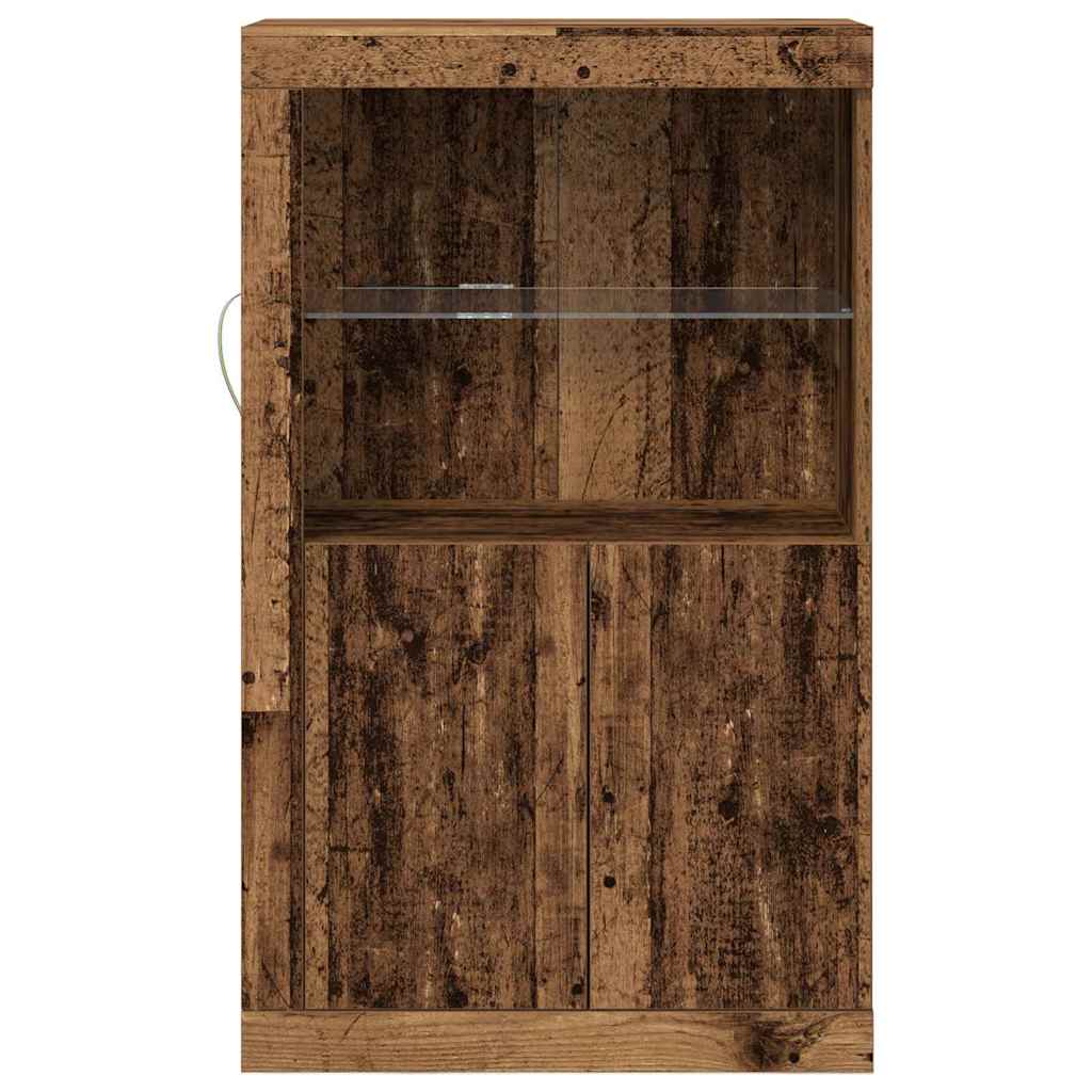 Dulap lateral Lemn vechi 60.5 x 37 x 100 cm Lemn compozit GartenMobel Dekor