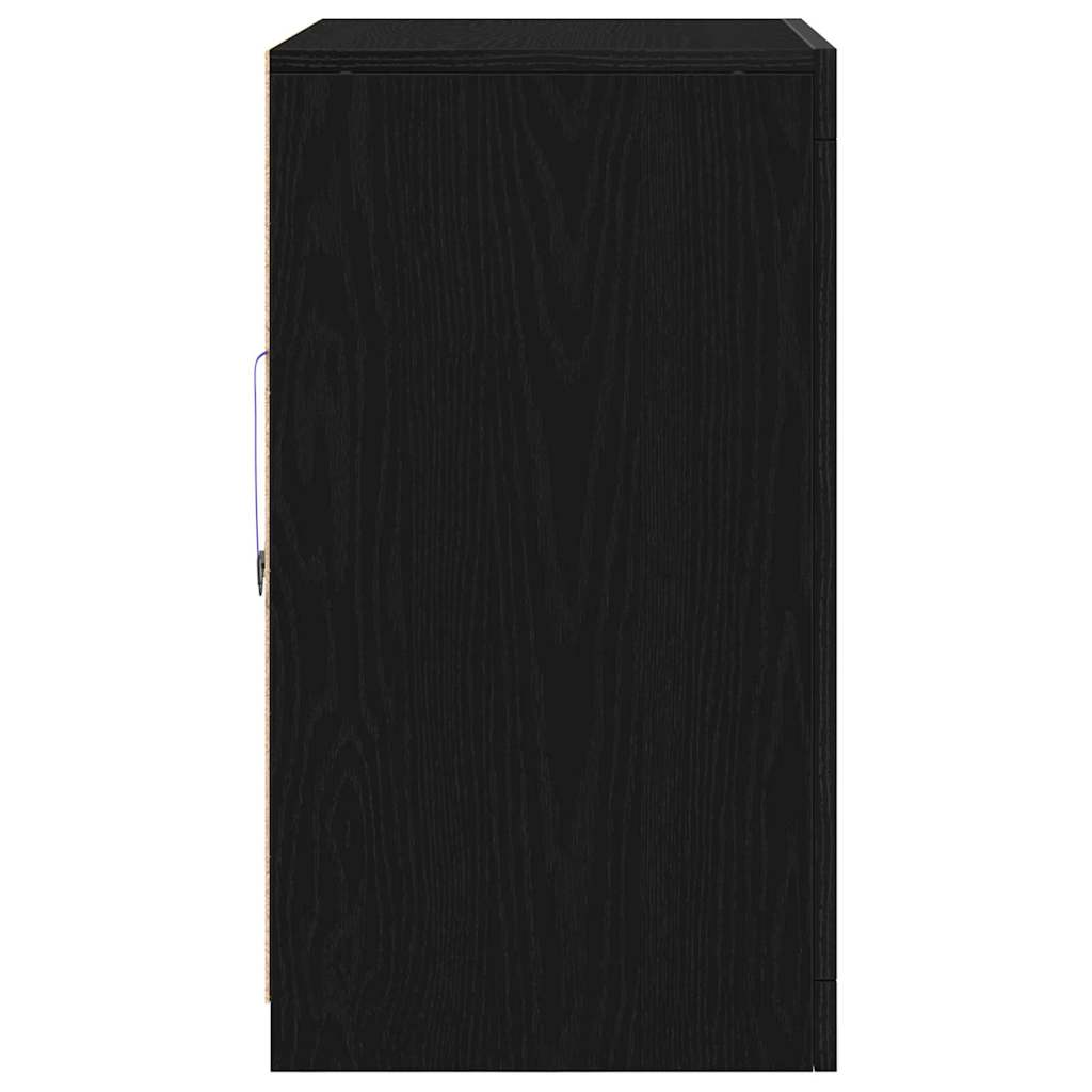 Dulap lateral Stejar negru 41 x 37 x 67 cm Lemn compozit GartenMobel Dekor