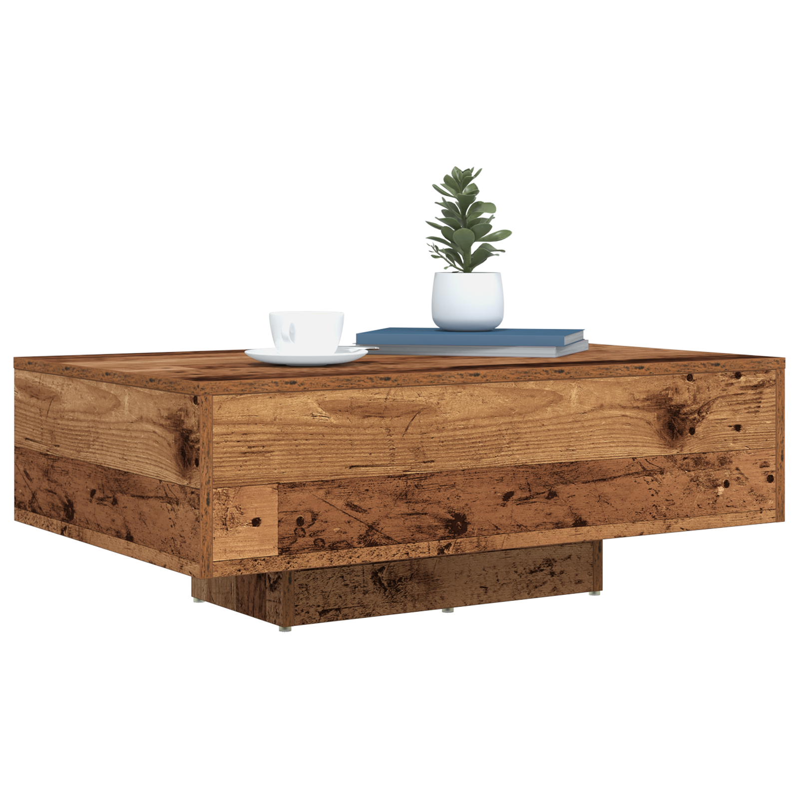Masă de Cafea Lemn vechi 85 x 55 x 31 cm Lemn compozit GartenMobel Dekor