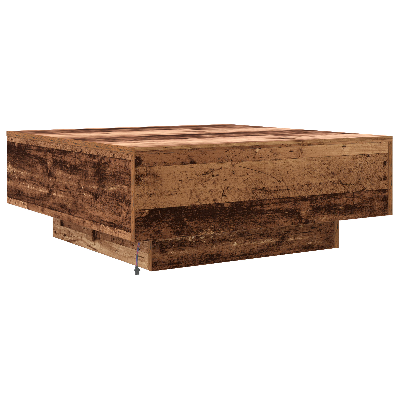 Masă de Cafea Lemn vechi Albastru 80 x 80 x 31 cm Lemn compozit GartenMobel Dekor