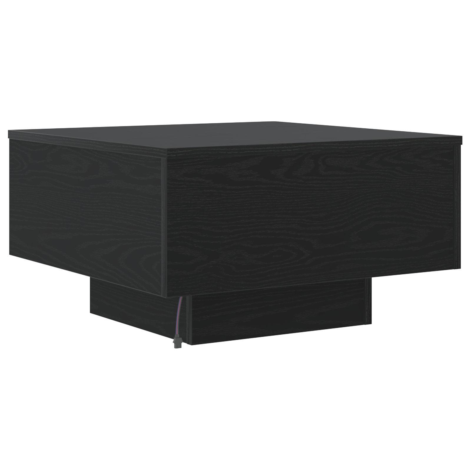 Masă de Cafea Stejar negru 55 x 55 x 31 cm Lemn compozit GartenMobel Dekor