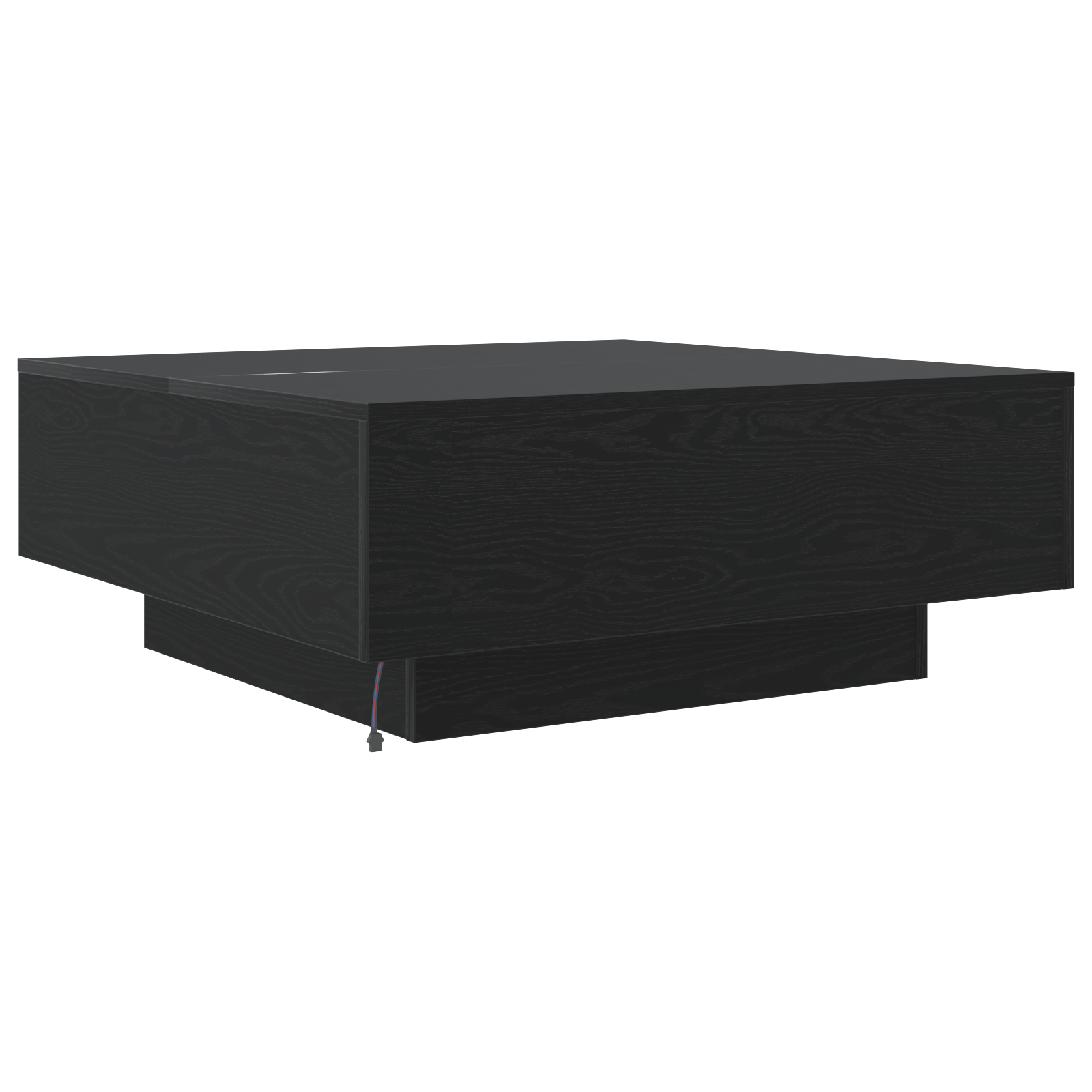 Masă de Cafea Stejar negru 80 x 80 x 31 cm Lemn compozit GartenMobel Dekor