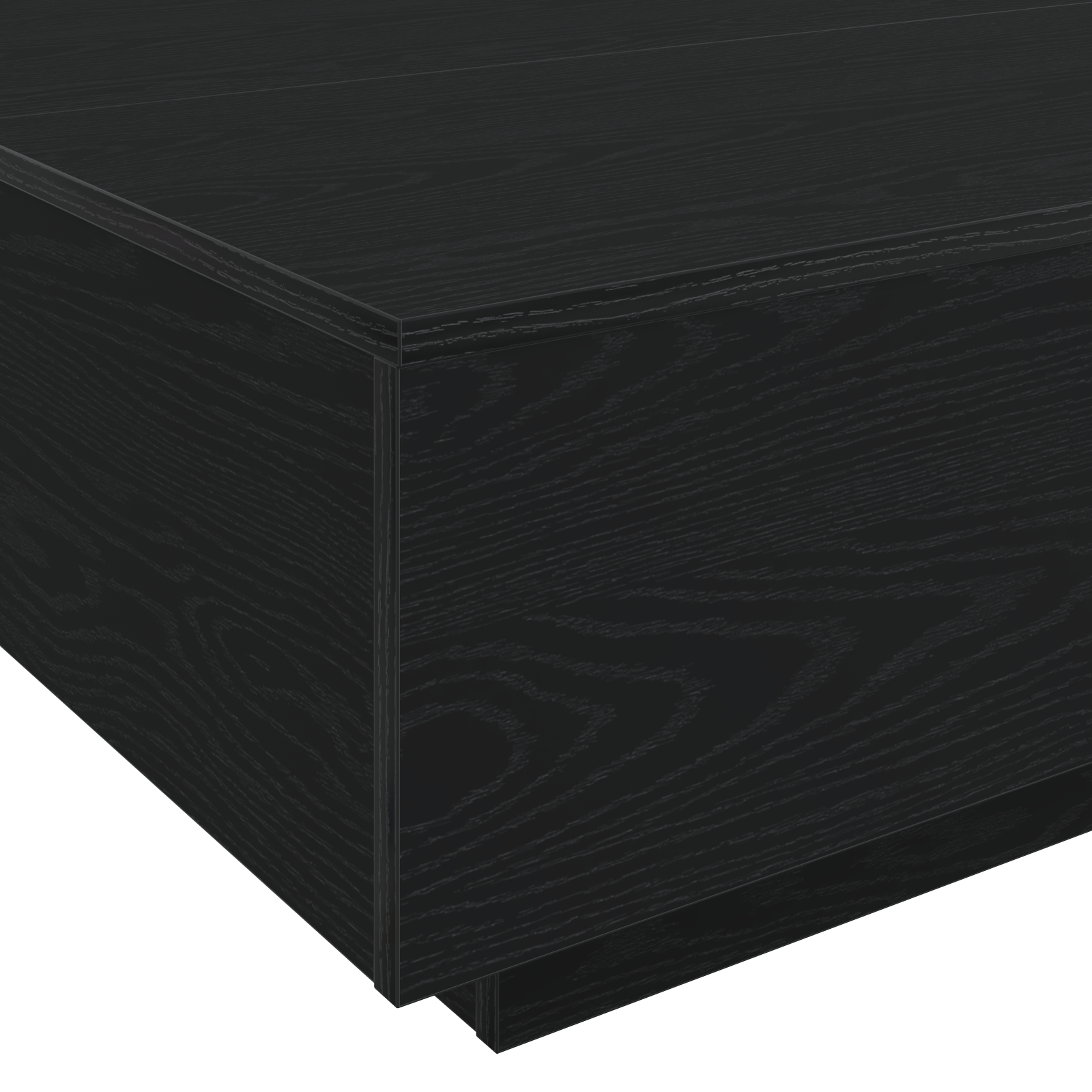 Masă de Cafea Stejar negru 80 x 80 x 31 cm Lemn compozit GartenMobel Dekor