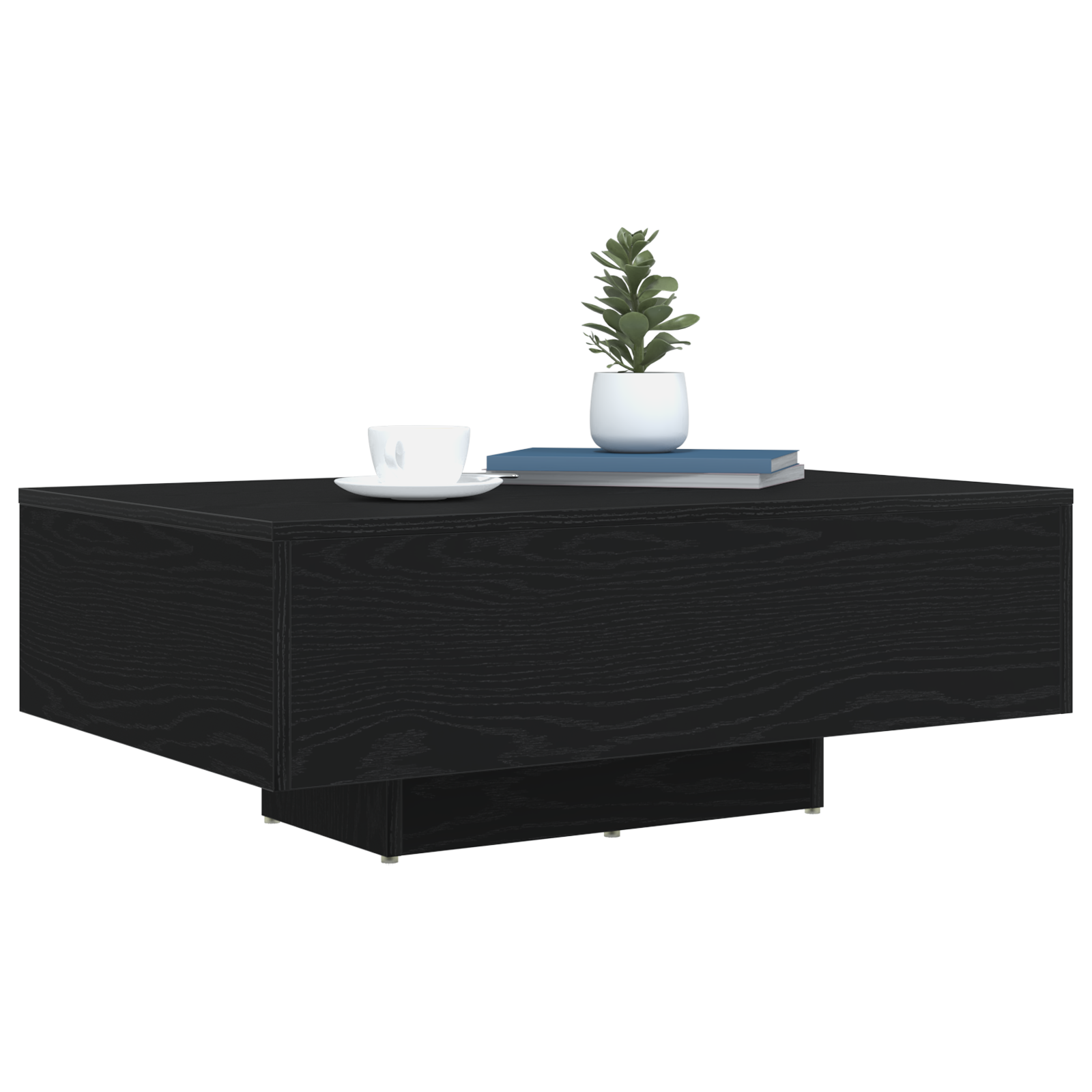 Masă de Cafea Stejar negru 85 x 55 x 31 cm Lemn compozit GartenMobel Dekor