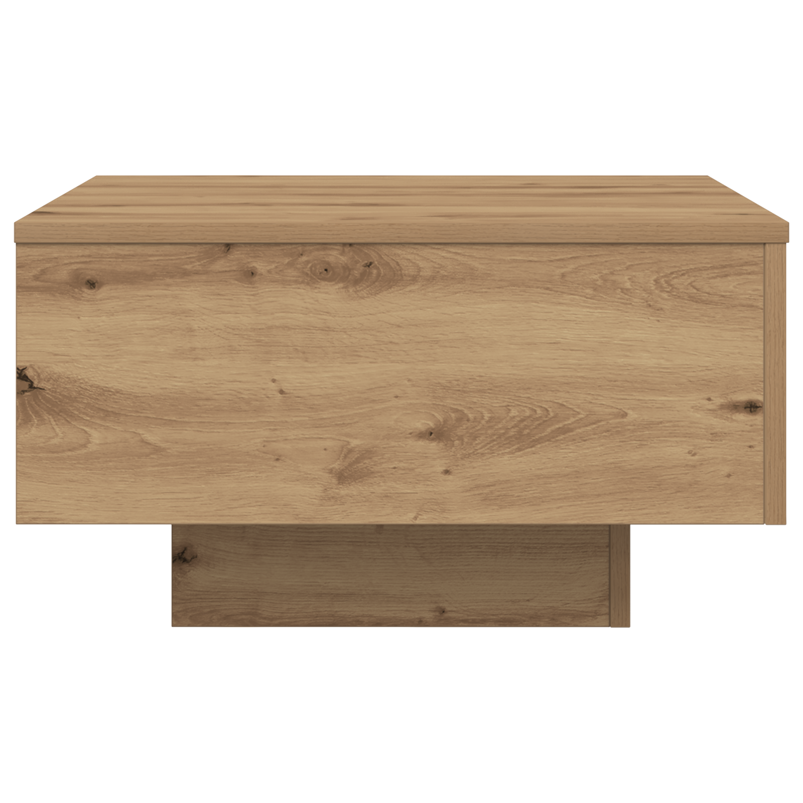 Masă de Cafea stejar artizanal 55 x 55 x 31 cm Lemn compozit GartenMobel Dekor