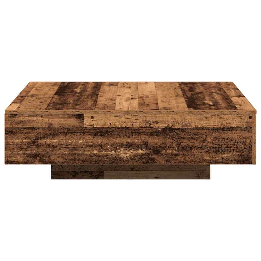 Masă de cafea Lemn vechi 100 x 100 x 31 cm Lemn compozit GartenMobel Dekor