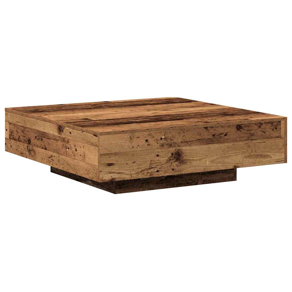 Masă de cafea Lemn vechi 100 x 100 x 31 cm Lemn compozit GartenMobel Dekor