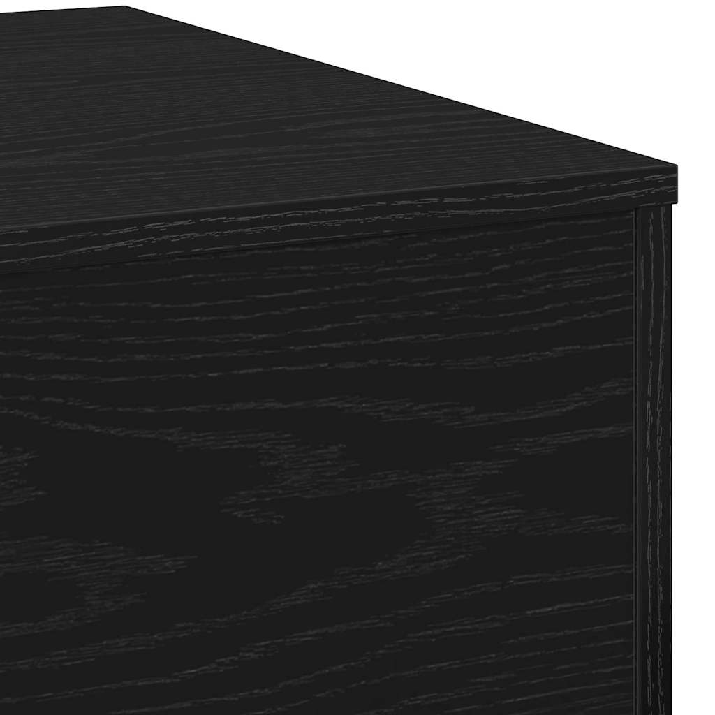 Masă de cafea Stejar negru 55 x 55 x 31 cm Lemn compozit GartenMobel Dekor