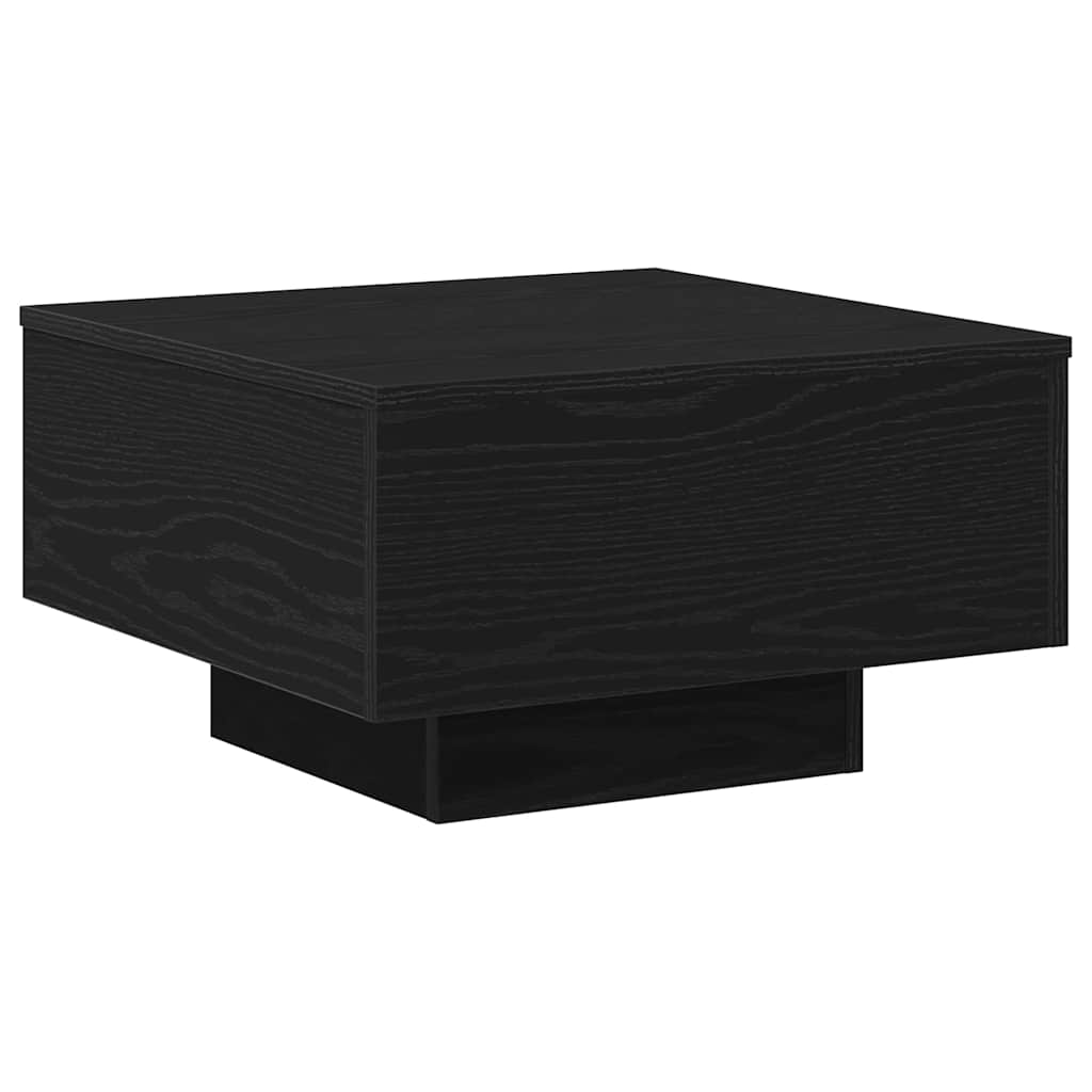 Masă de cafea Stejar negru 55 x 55 x 31 cm Lemn compozit GartenMobel Dekor