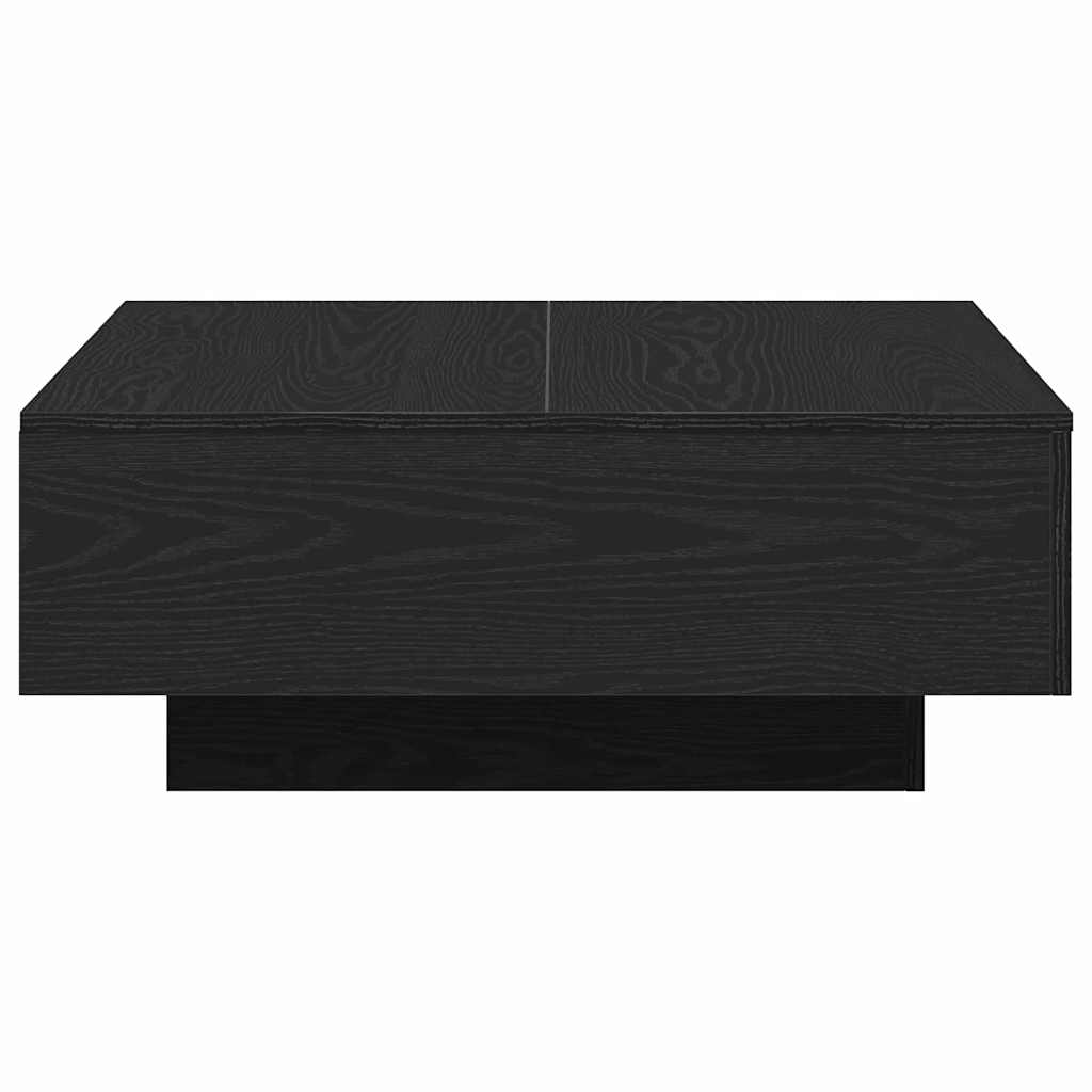Masă de cafea Stejar negru 80 x 80 x 31 cm Lemn compozit GartenMobel Dekor