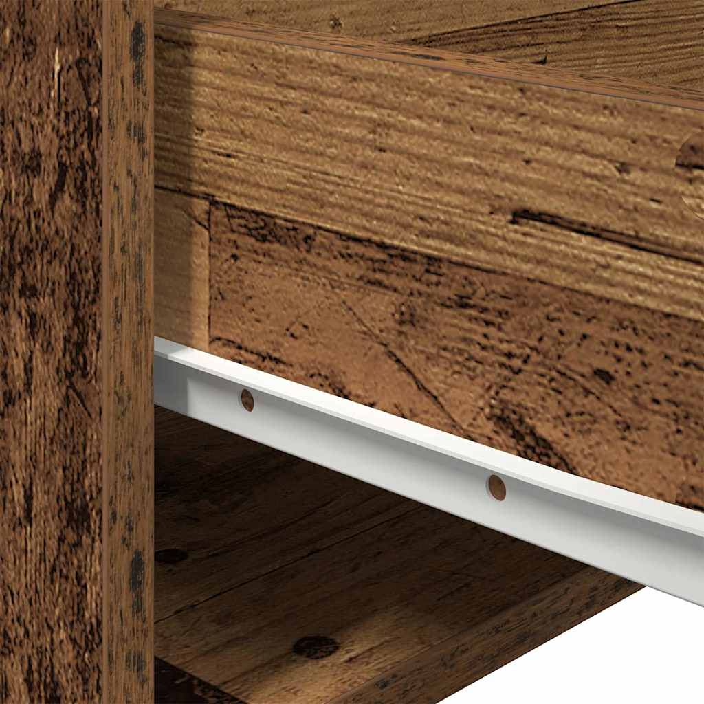 Noptieră suspendată Lemn vechi 50 x 36 x 30 cm Lemn compozit GartenMobel Dekor