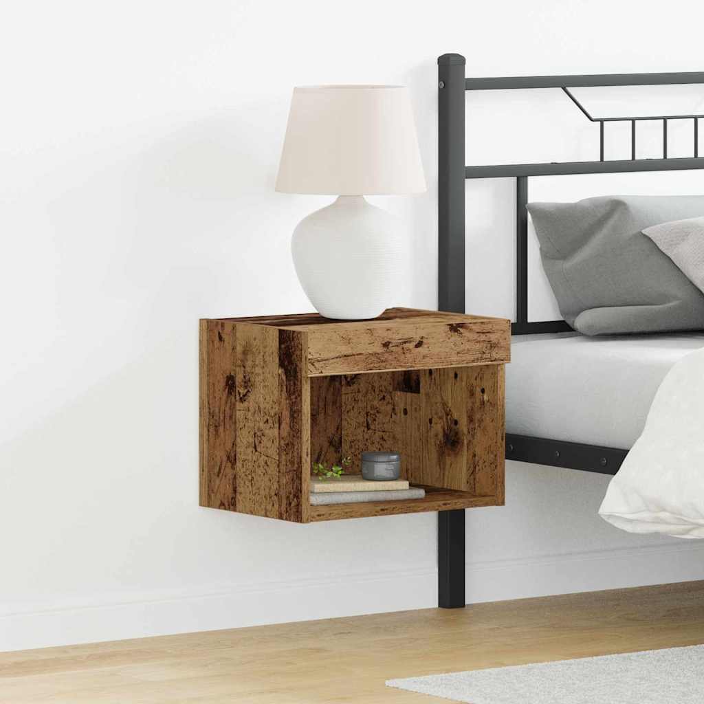 Cabinet TV 2 pcs Lemn vechi 40 x 30 x 30 cm Lemn compozit GartenMobel Dekor