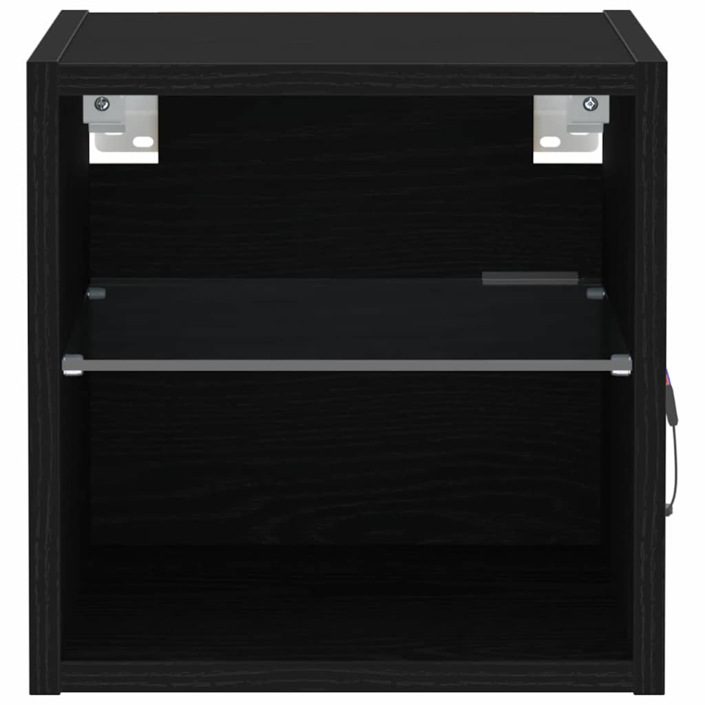 Cabinet TV 2 pcs Negru 30 x 28.5 x 30 cm Lemn compozit GartenMobel Dekor