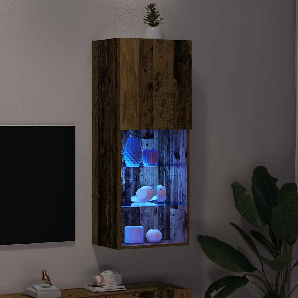 Cabinet TV Lemn Vechi 40.5 x 30 x 102 cm Lemn compozit GartenMobel Dekor