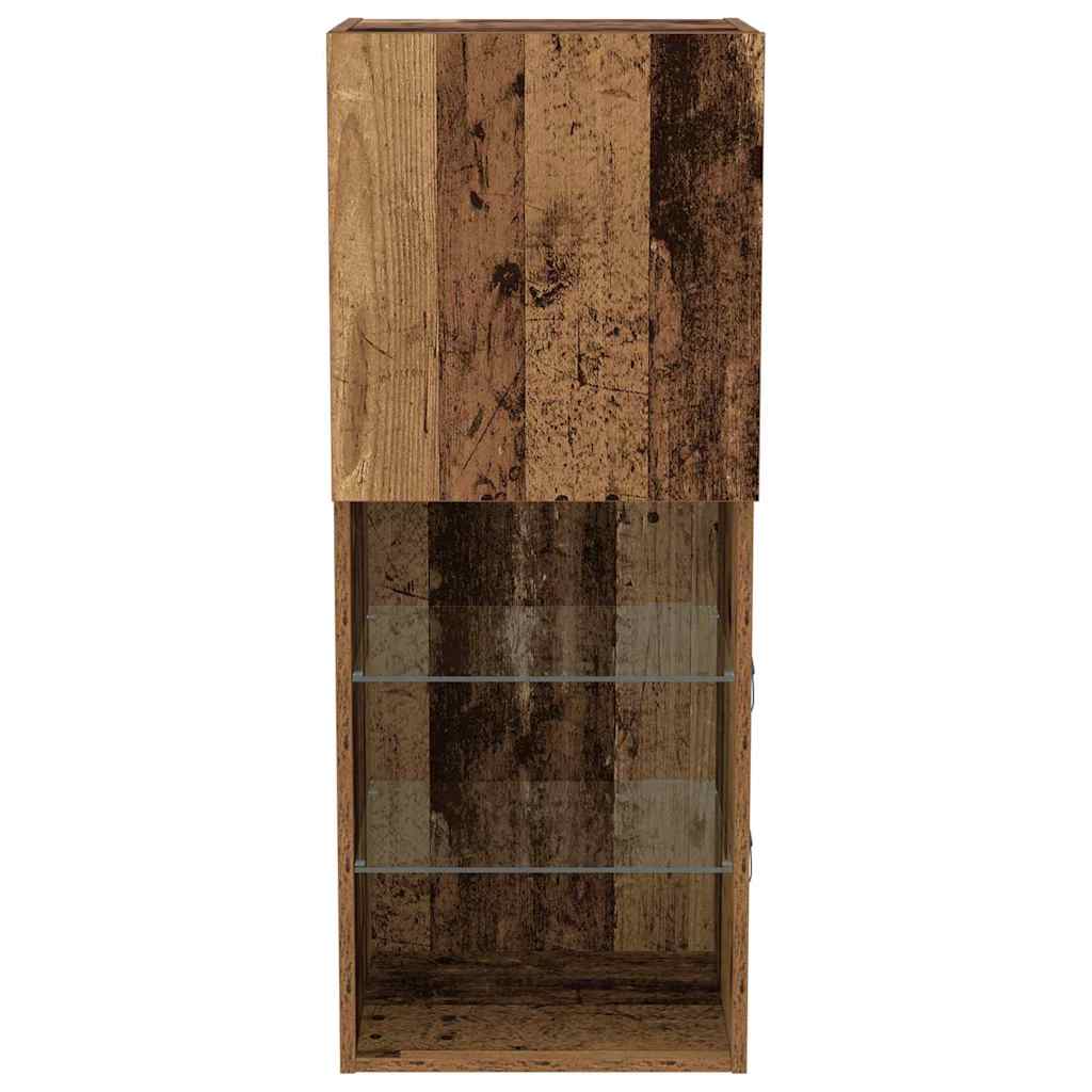 Cabinet TV Lemn Vechi 40.5 x 30 x 102 cm Lemn compozit GartenMobel Dekor