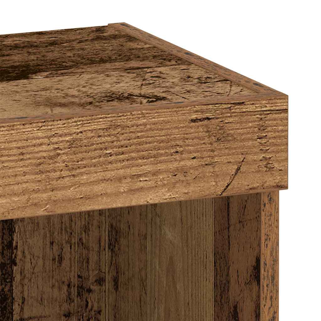 Cabinet TV Pe perete Lemn vechi 40 x 30 x 30 cm Lemn compozit GartenMobel Dekor