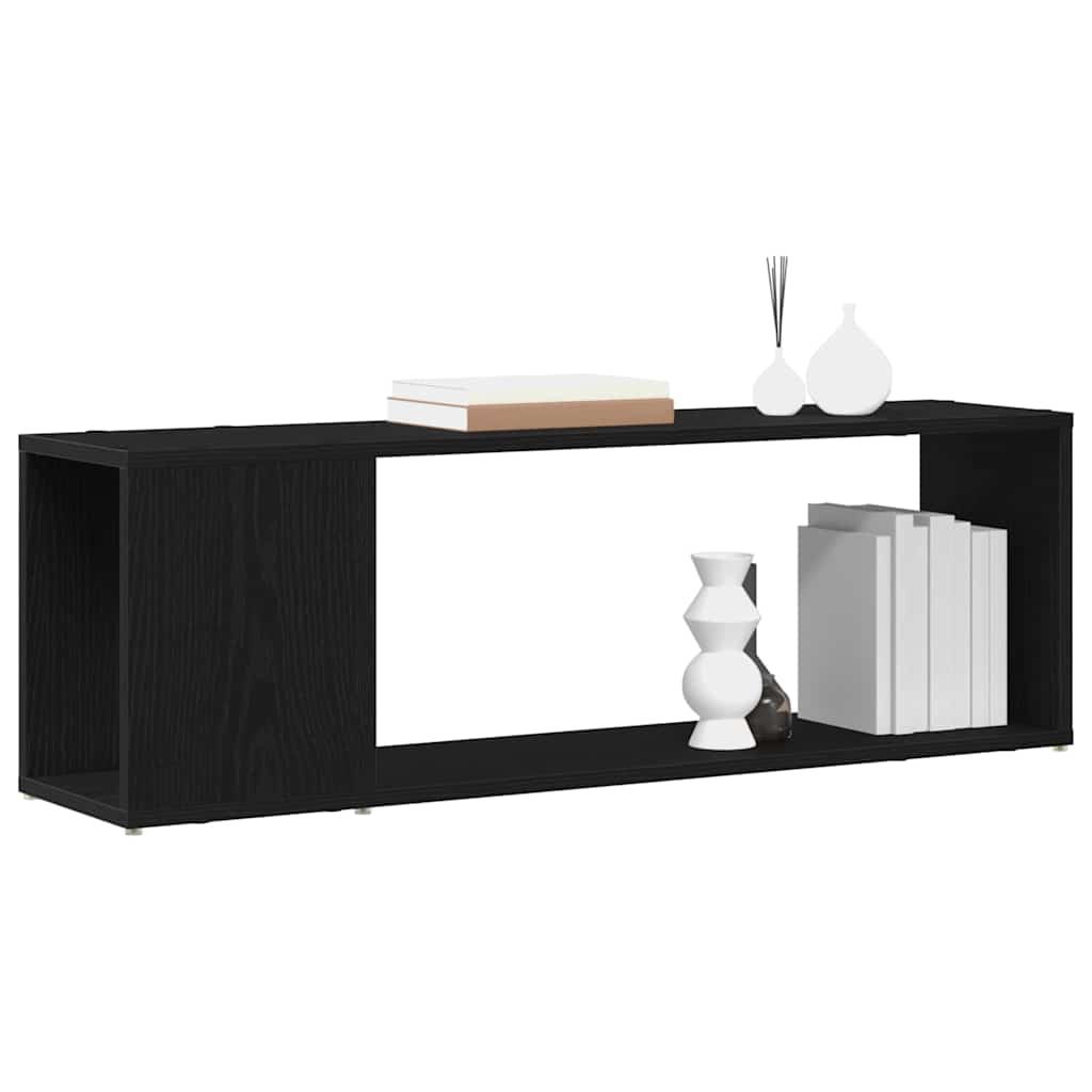 Centru de divertisment Negru 100 x 24 x 32 cm Lemn compozit GartenMobel Dekor