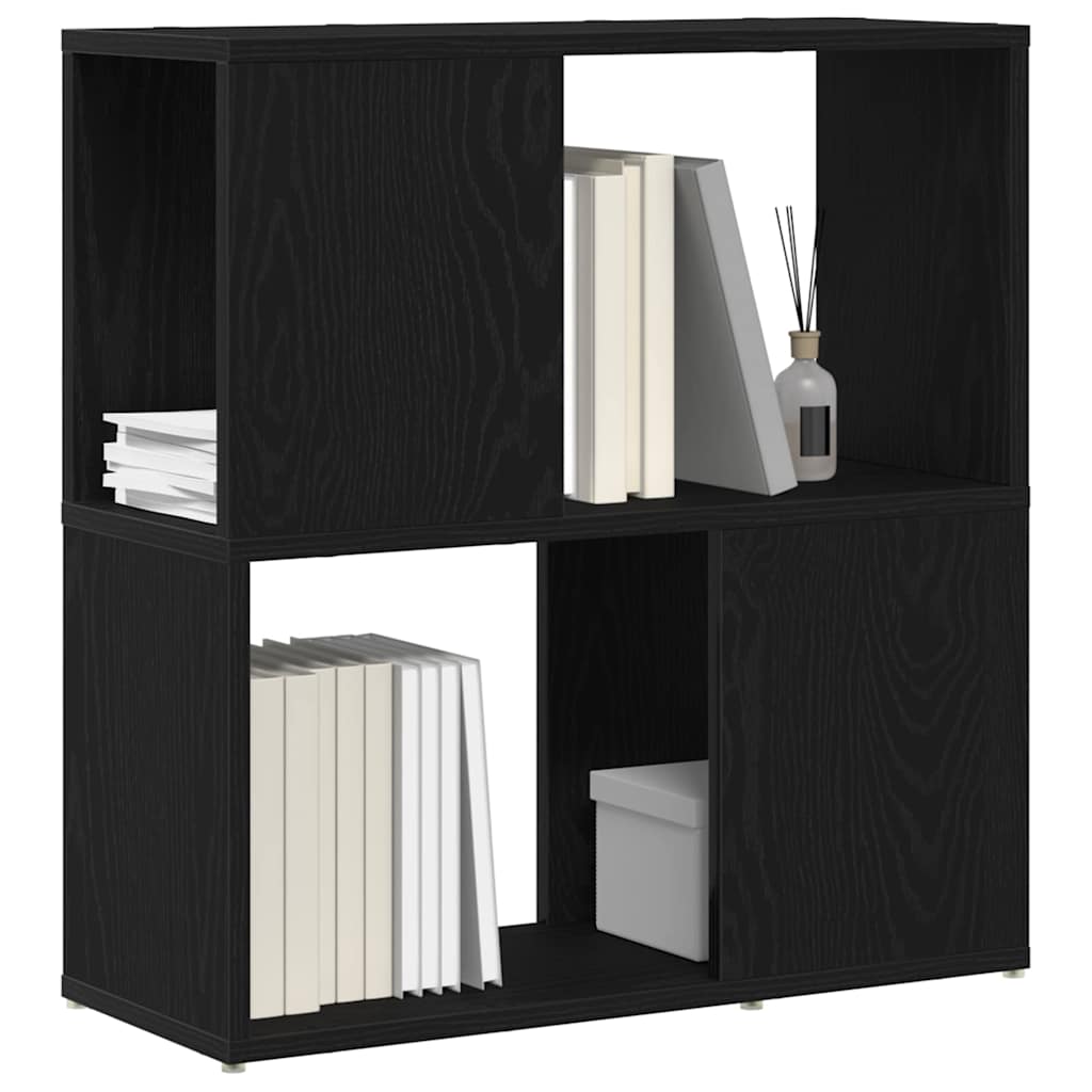 Centru de divertisment Negru 60 x 24 x 63 cm Lemn compozit GartenMobel Dekor