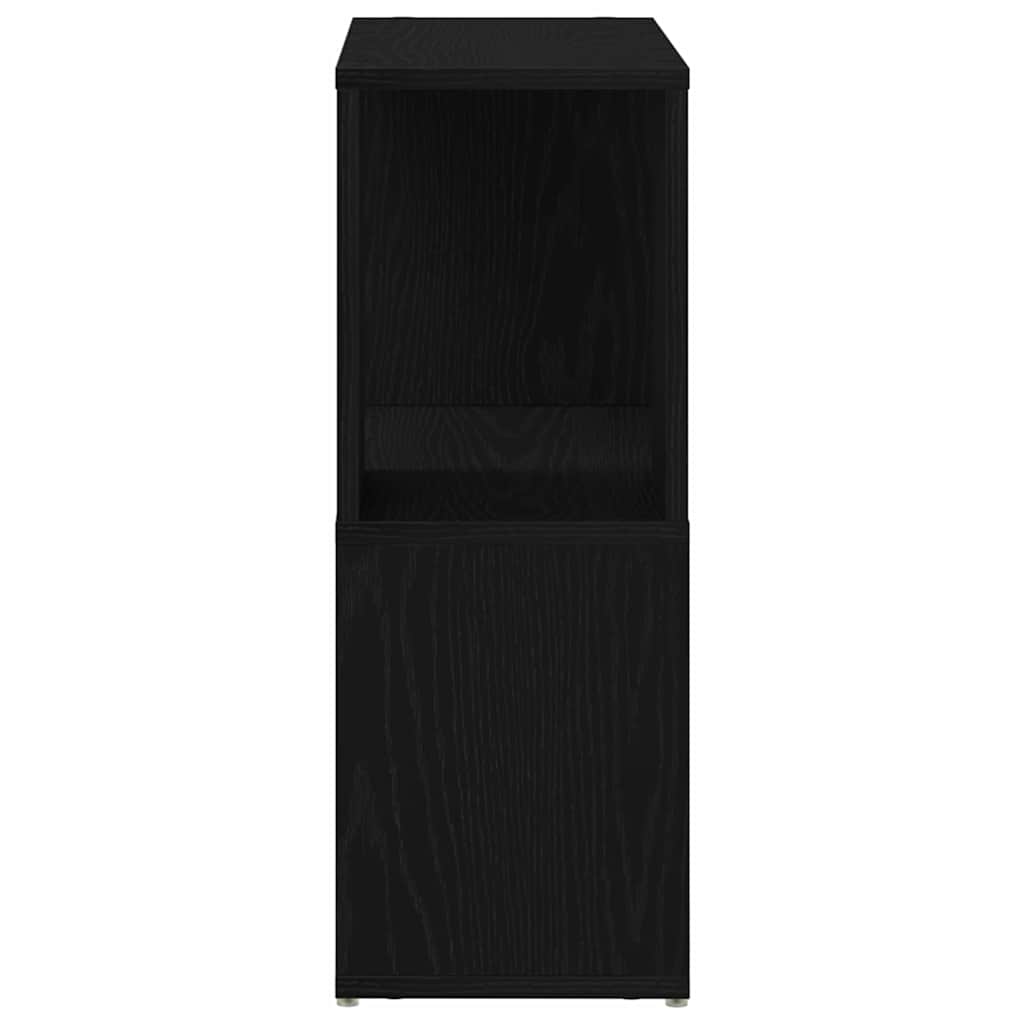 Centru de divertisment Negru 60 x 24 x 63 cm Lemn compozit GartenMobel Dekor