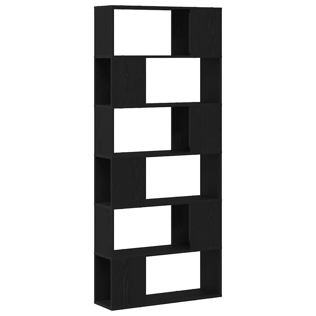 Centru de divertisment Negru 80 x 24 x 186 cm Lemn compozit GartenMobel Dekor