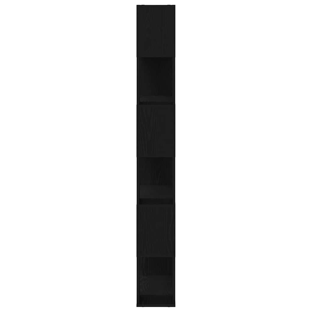 Centru de divertisment Negru 80 x 24 x 186 cm Lemn compozit GartenMobel Dekor